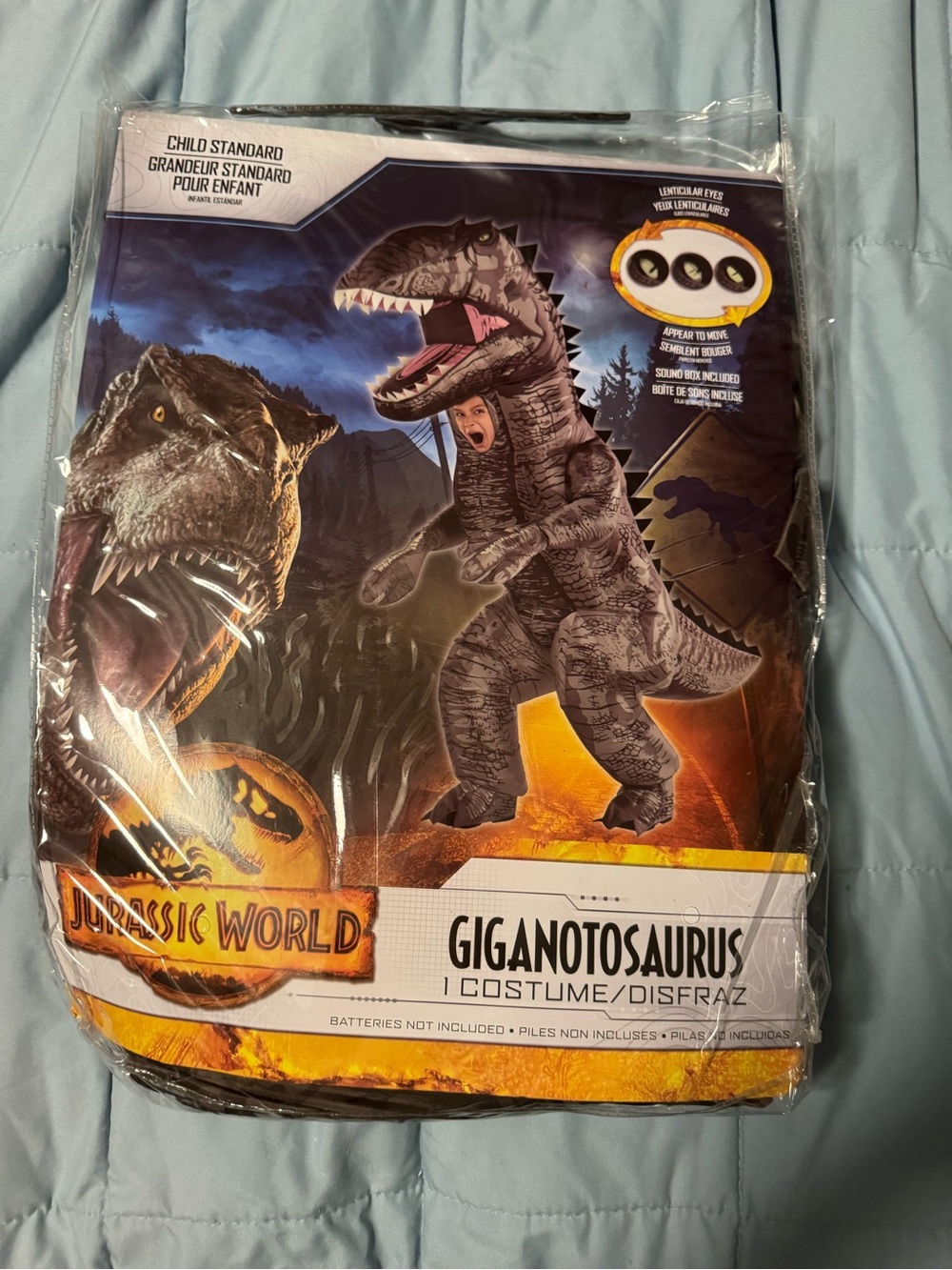 Giganotosaurus Kids Costume - Gray